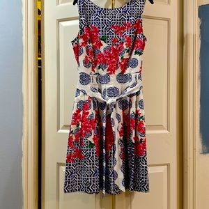 Talbots Sleeveless Dress-size 14